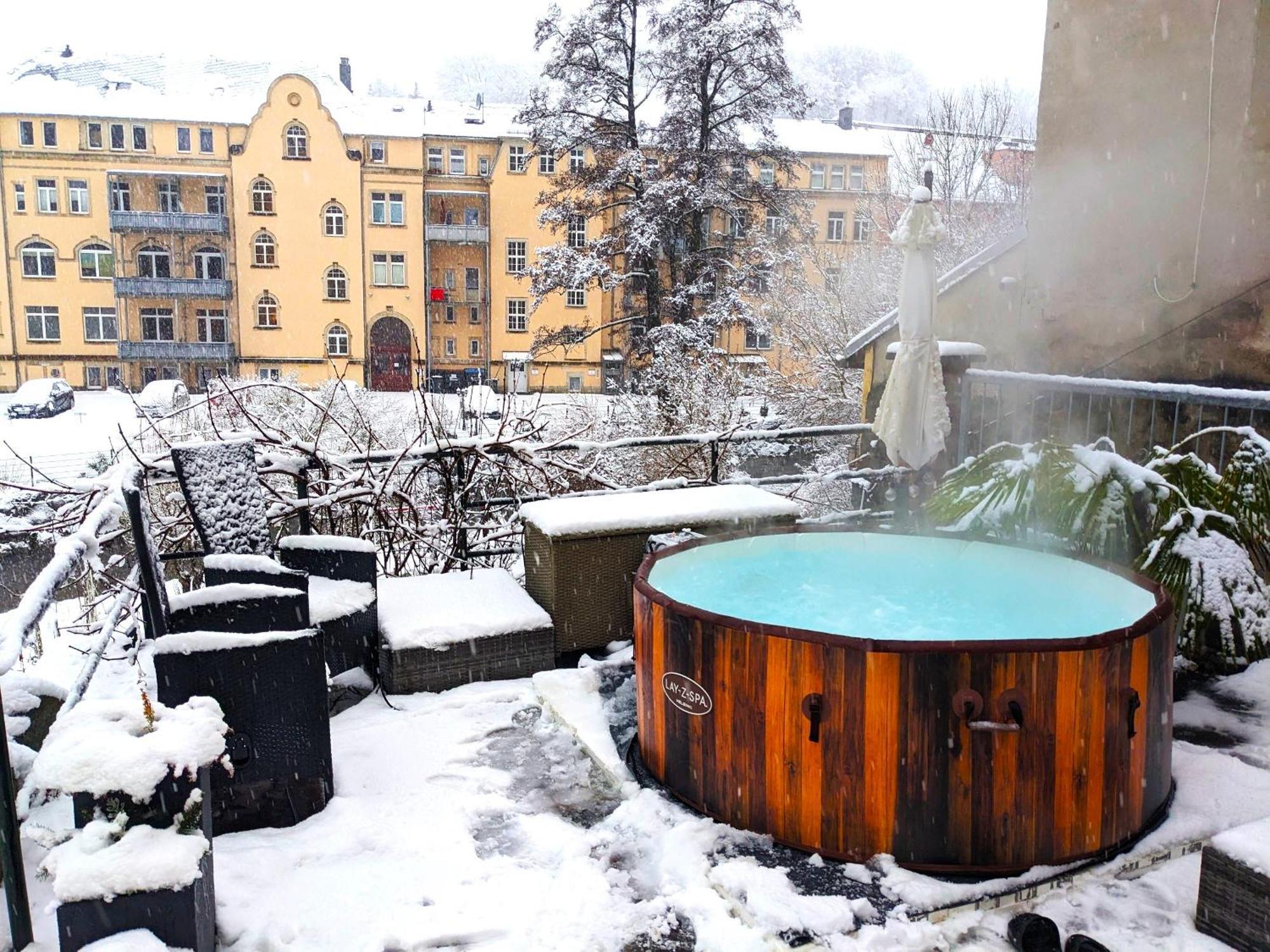 Uo - Urlaubsmagie - Helle Wohnung,Sauna,Whirlpool Sebnitz Zewnętrze zdjęcie